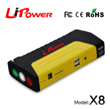 Promotion power bank 13600mAh multi-funcftion car jump starter for emergency Motorcycles / boat / cars